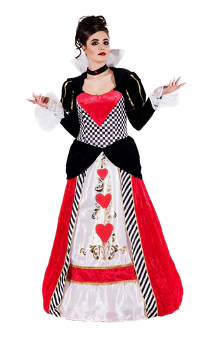 womens queen of hearts costume